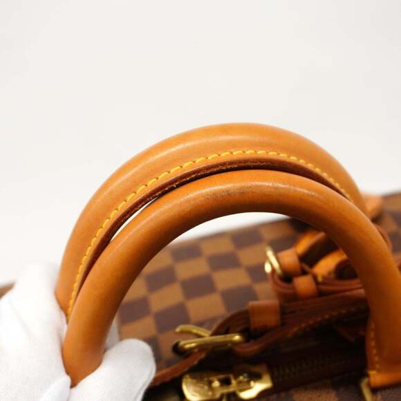 LOUIS VUITTON Brown Damier Boston Bag - Picture 8 of 14
